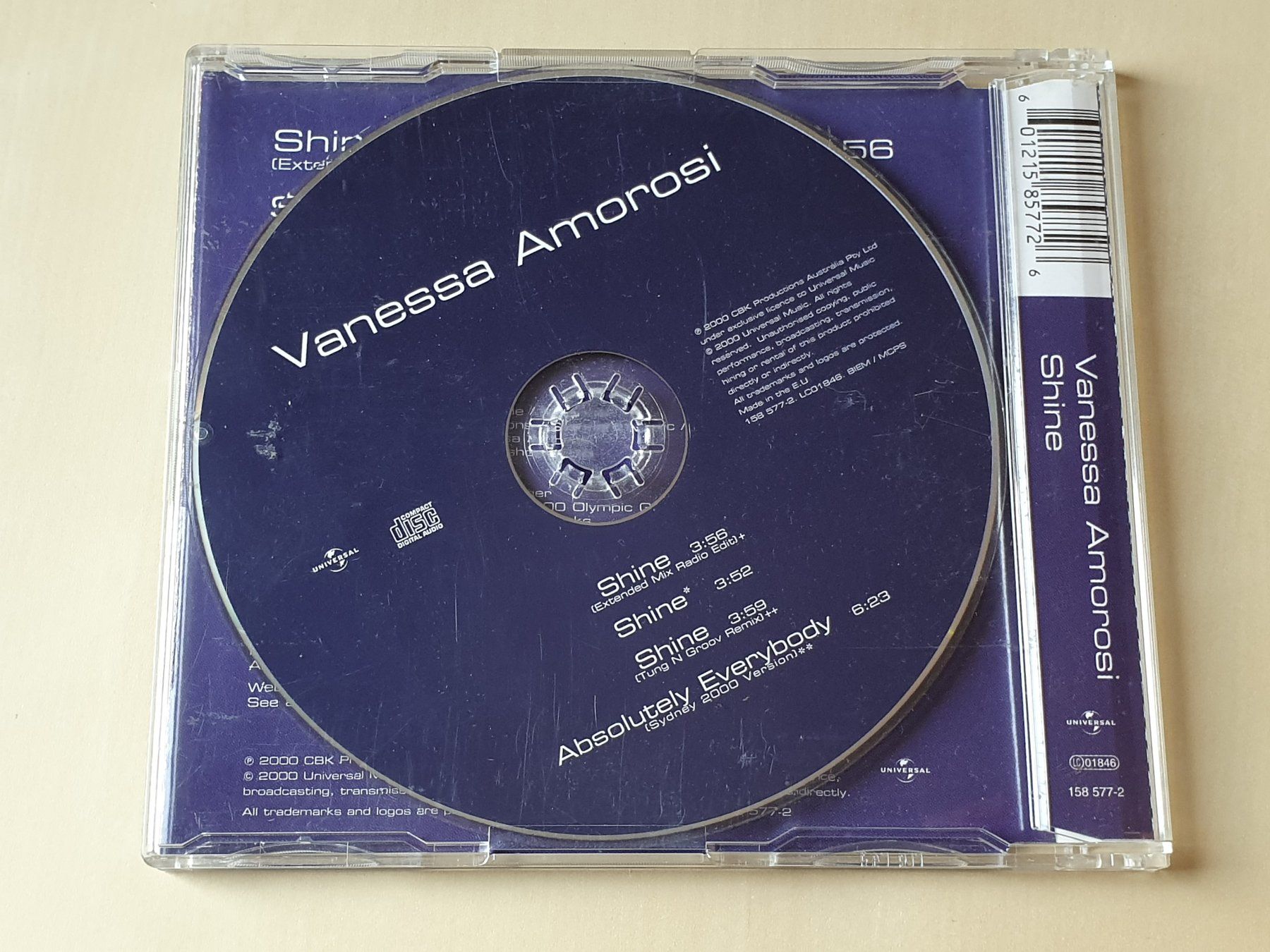 CDs: Vanessa Amorosi Shine – Gebraucht aus Stansstad von collectorsshop 1