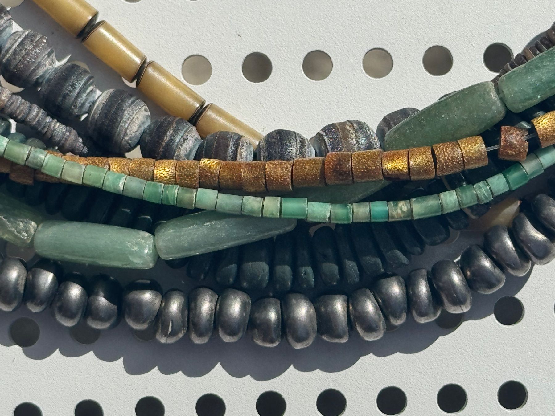 Altri gioielli: Langani Collier mit passendem Stein Armreifen – Usato da Zug venduto da Objet 1