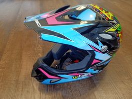 Helm W-TEC DRAGON VELOHELM MOTORRAD CROSS FAHRRAD grosse M