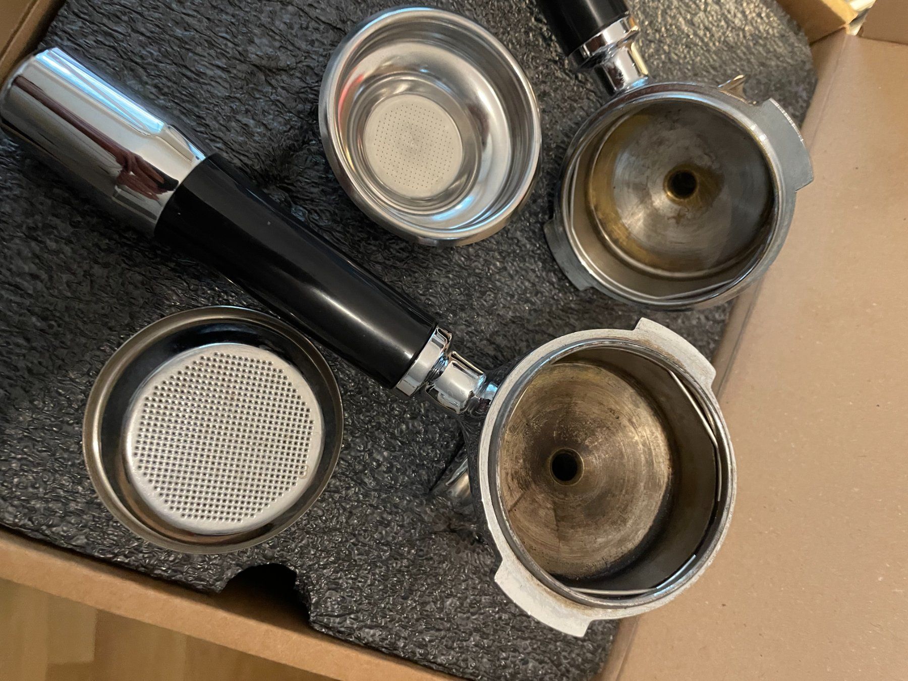 ECM Manufacture Kaffeemaschinen & Espressomaschinen: ECM Original "Handle Set" – Gebraucht aus Wabern von carciofo 3