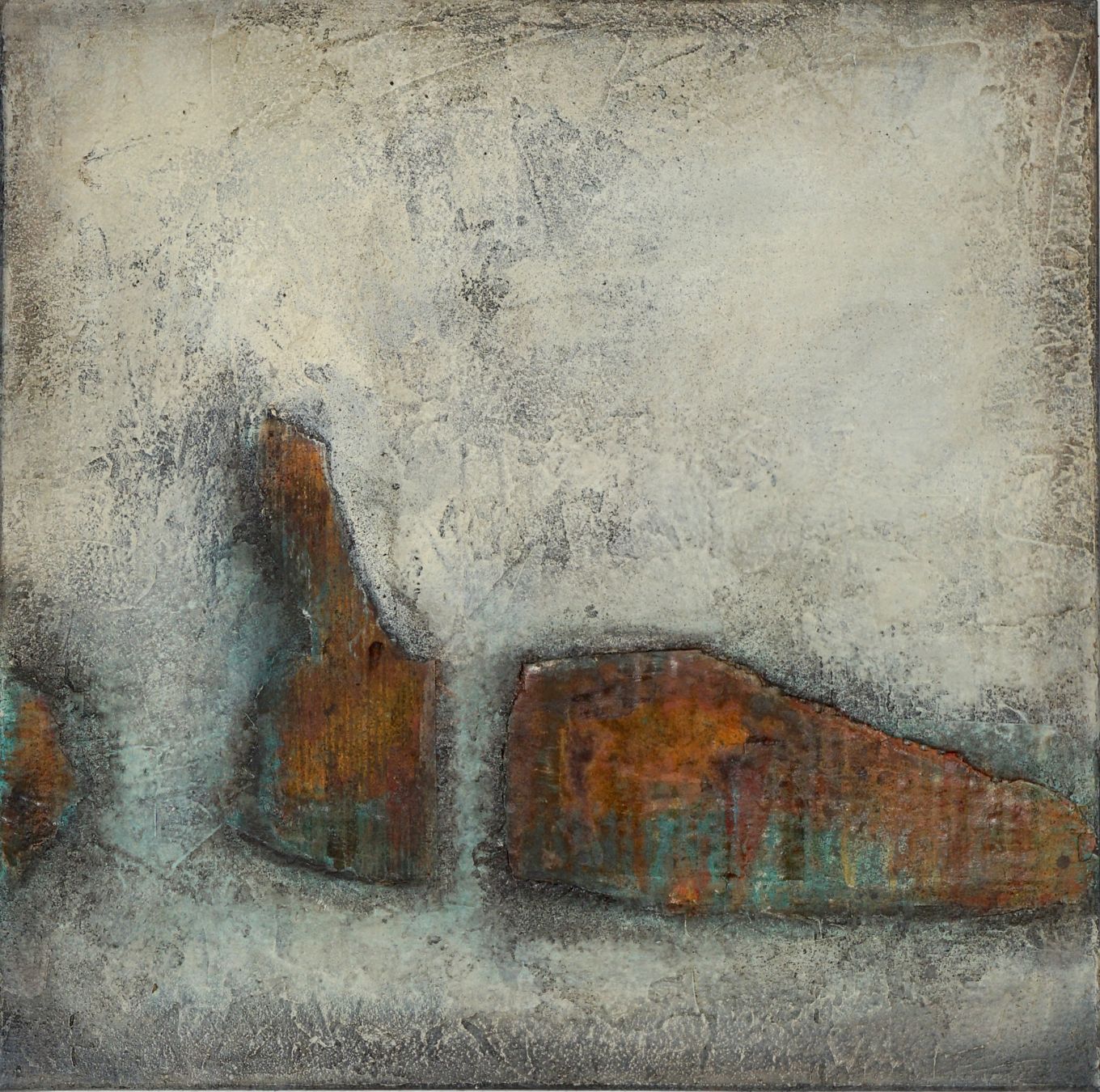 Tableaux: Zwei Original Bilder - 40x40cm – Neuf (Voir description) à Baden par Alerik 1