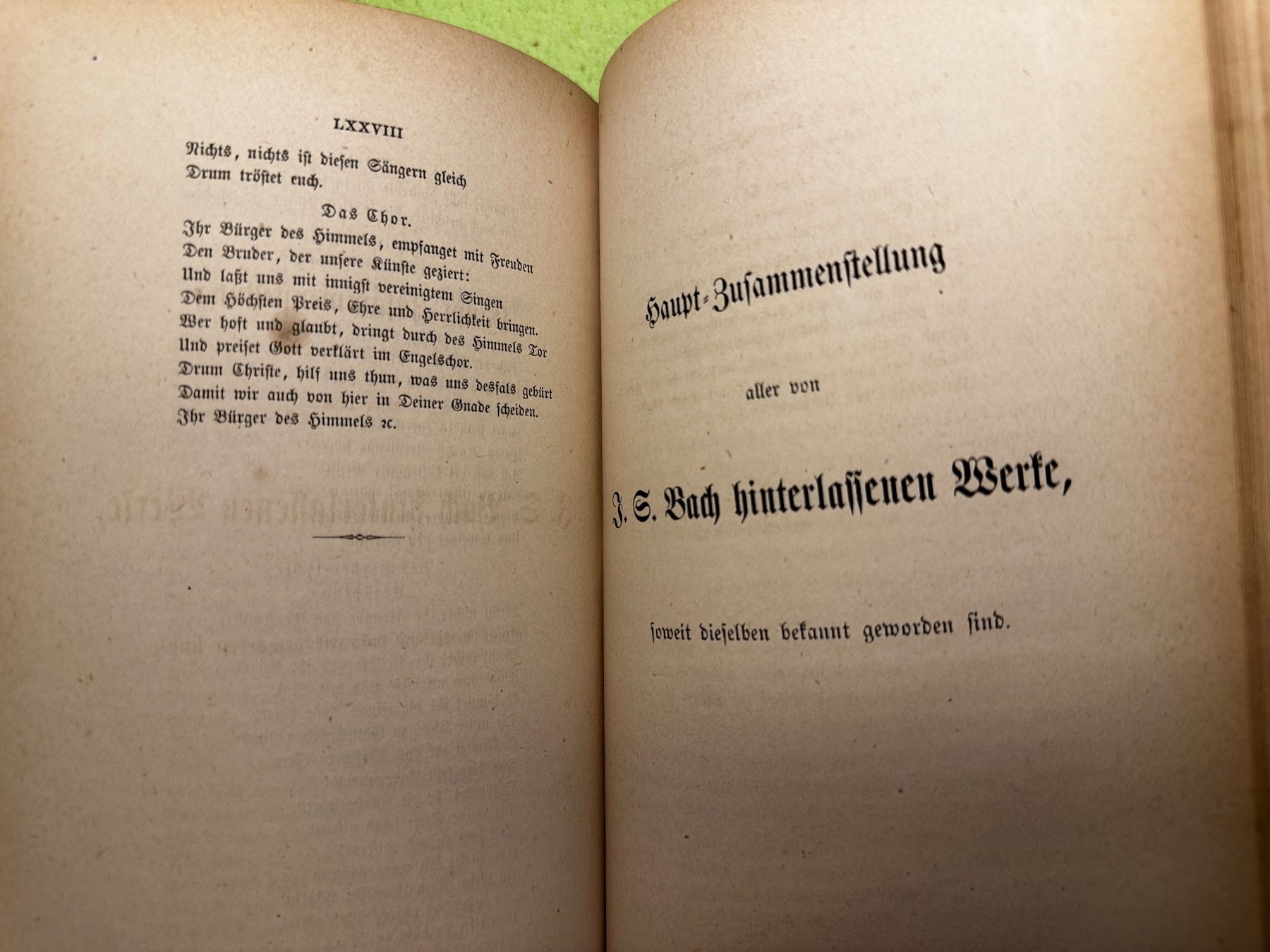 Libri: C.H. Bitter: Johann Sebastian Bach. 1865 – Usato da Zürich venduto da allp 9