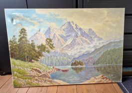 Ölgemälde auf Leinwand von H.Wintzen 1942