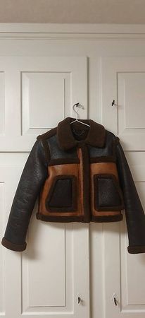 French Connection Kunstleder-Fliegerjacke XS  wie neu