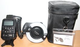 Canon Ringblitz Macro Lite MR-14 EX mit Tasche
