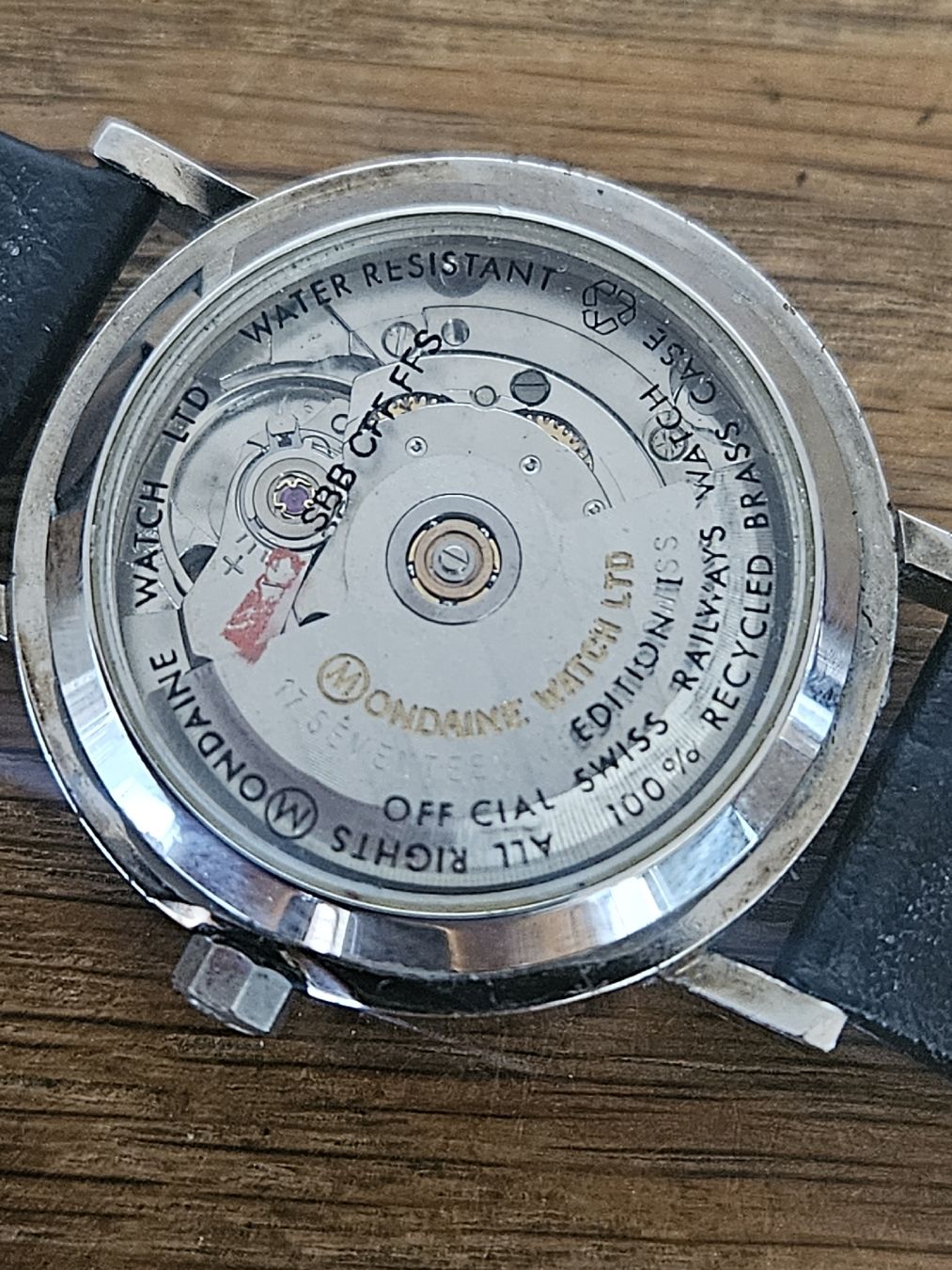 Mondaine Orologi: Mondaine SBB Automatic Uhr 33mm – Usato da Flamatt venduto da pie_f9zm 6