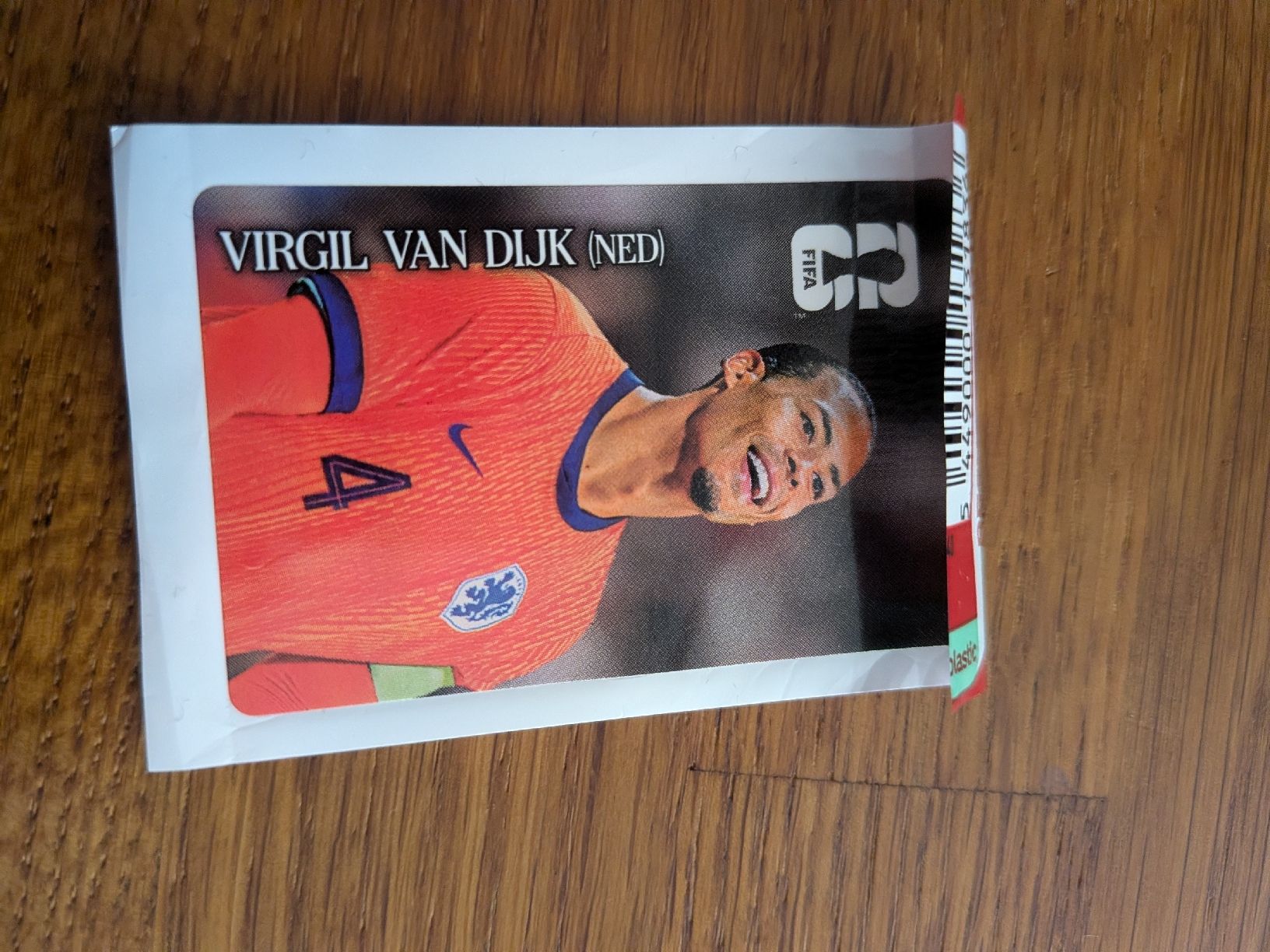 Panini Carte collezionabili: Virgil Van Dijk Cola Panini  – Nuovo (secondo la descrizione) da Dittingen venduto da uke4243