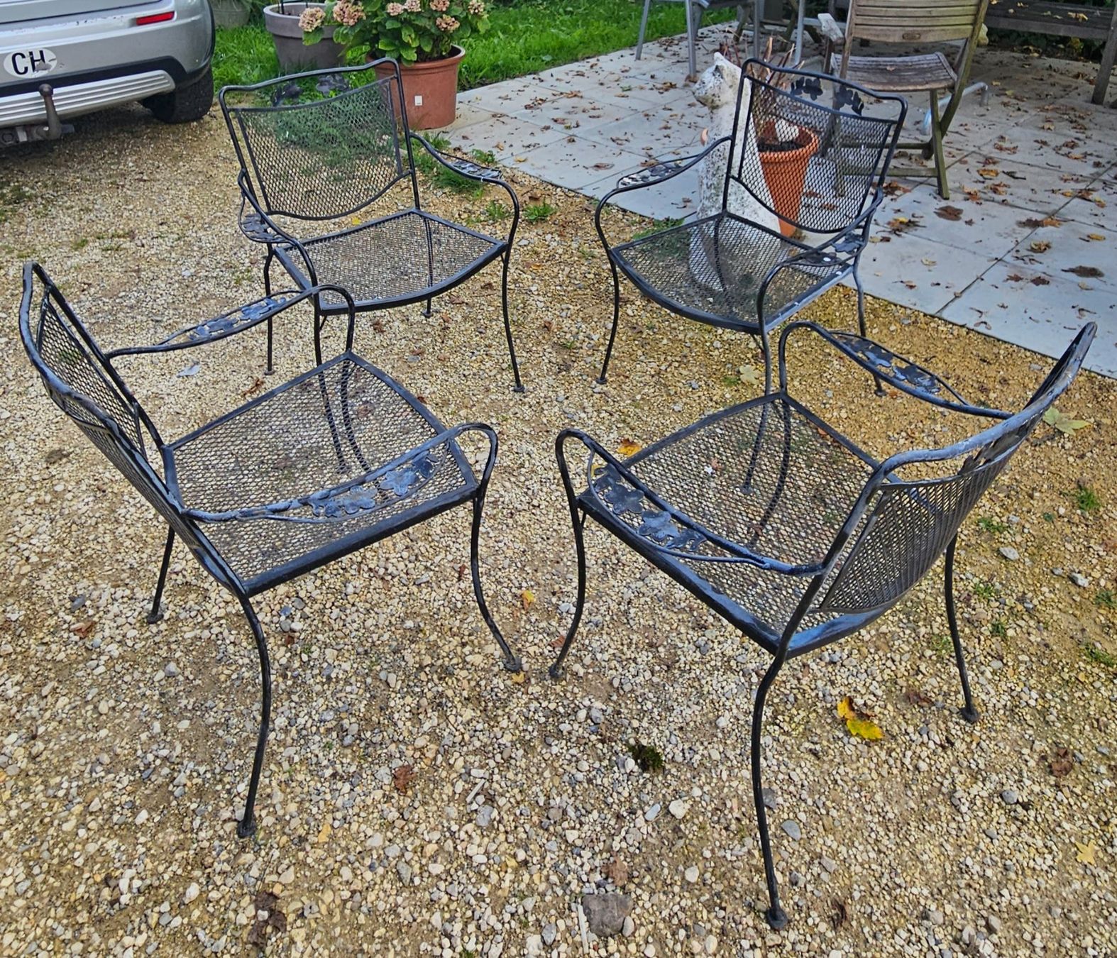 Stühle: Eisenstühle 4Stk. – Gebraucht aus Herznach von and_f5zl 2