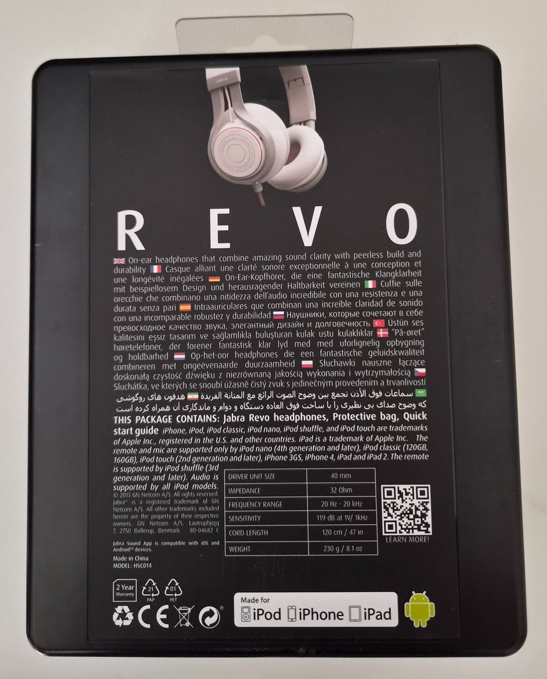 Jabra Cuffie: Jabra Revo Kopfhörer neu mit Mikrofon – Nuovo (secondo la descrizione) da Müntschemier venduto da Conker1 3