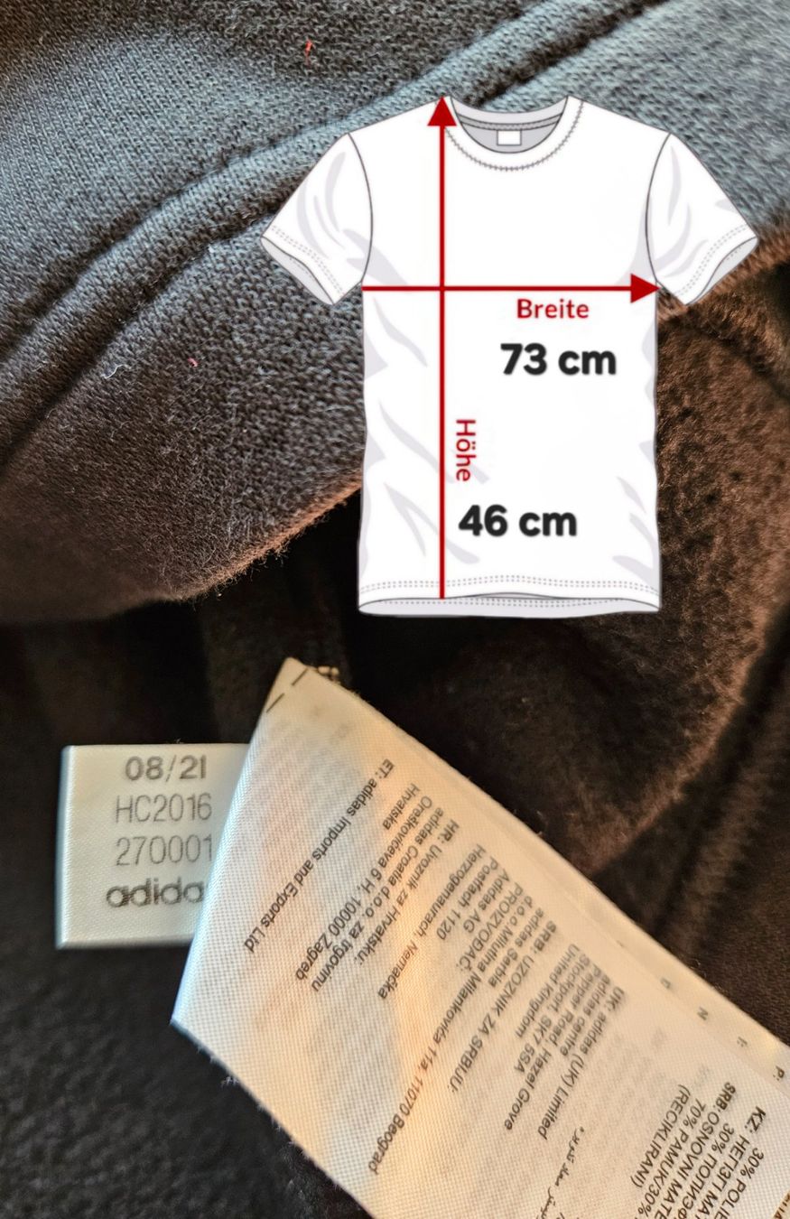 Adidas Maglioni & Felpe: Cropped Sweater adidas Grösse S retro Pullover Hoodie – Usato da Hägglingen venduto da United-Village-Trade 4