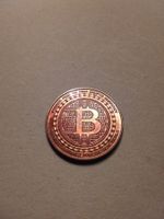 Kupfermedaille Bitcoin 1 oz