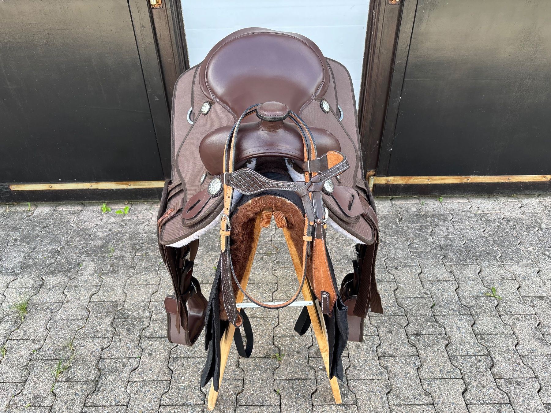 Selle & Accessori: schöner leichter Westernsattel – Usato da Feldbach venduto da Fea1 4