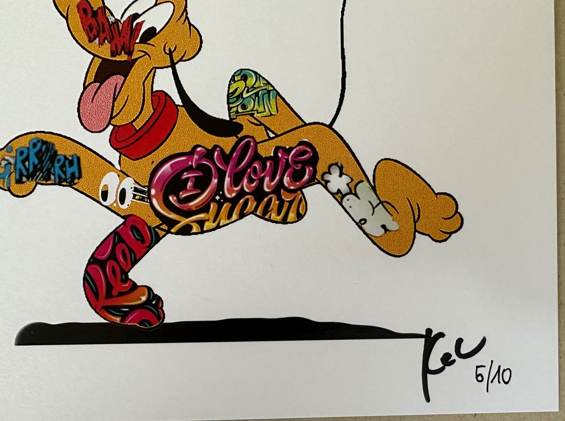 Foto & Immagini: KeC: Graffiti Pluto, signiert 5/10 – Nuovo (secondo la descrizione) da Meilen venduto da Smgdesign 1