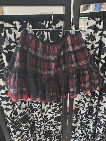 mini jupe style gothique