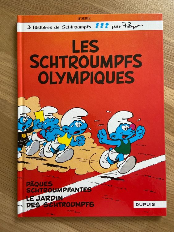les-schtroumpfs-tome-11-les-schtroumpfs-olympiques-gebraucht-in