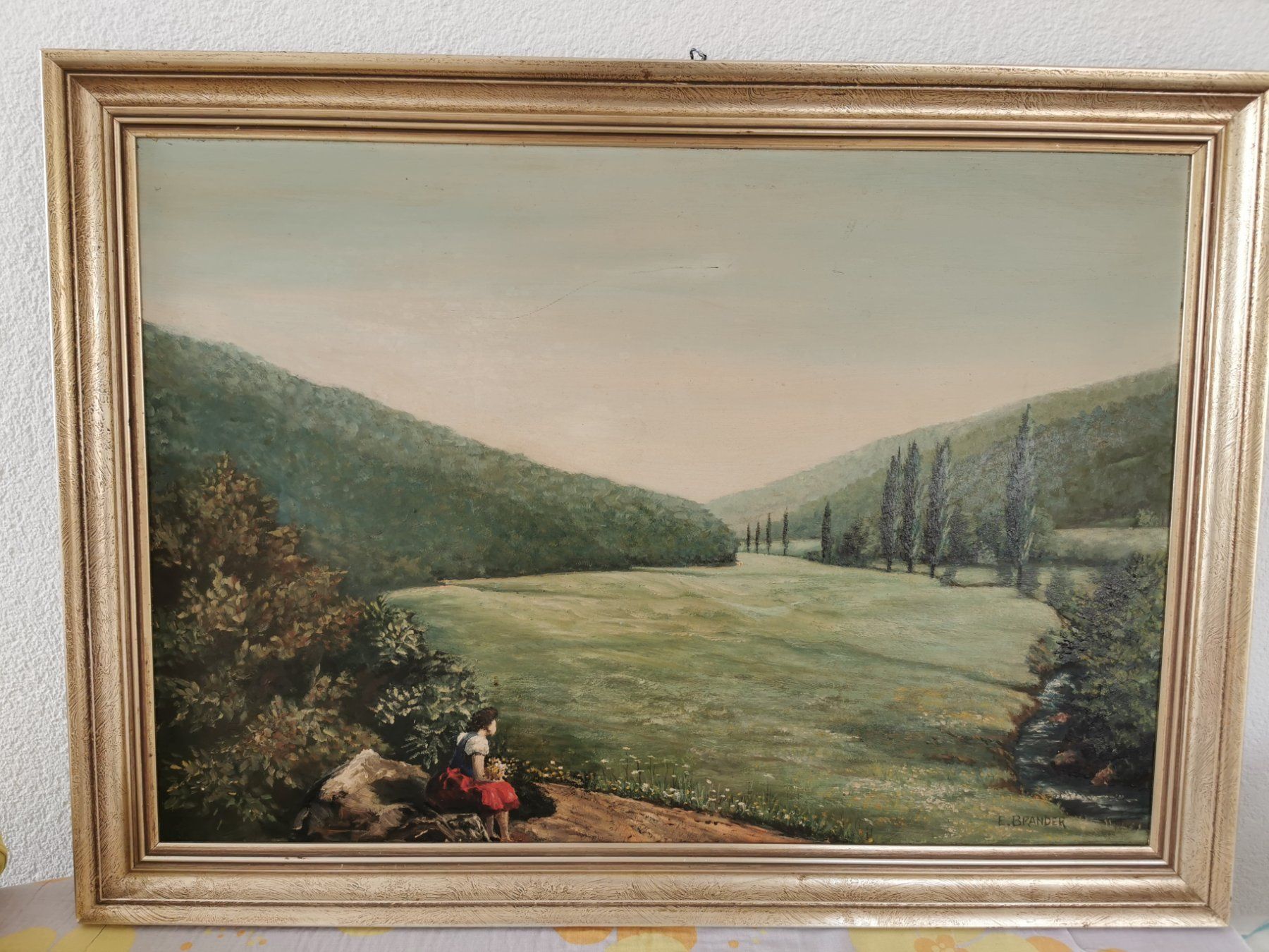 Dipinti: E. BRANDER LANDSCHAFTS GEMÄLEDE – Usato da Rüttenen venduto da Duffi3