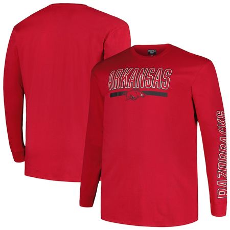 College T-Shirt Arkansas Razorbacks rot Gr. XLT neu