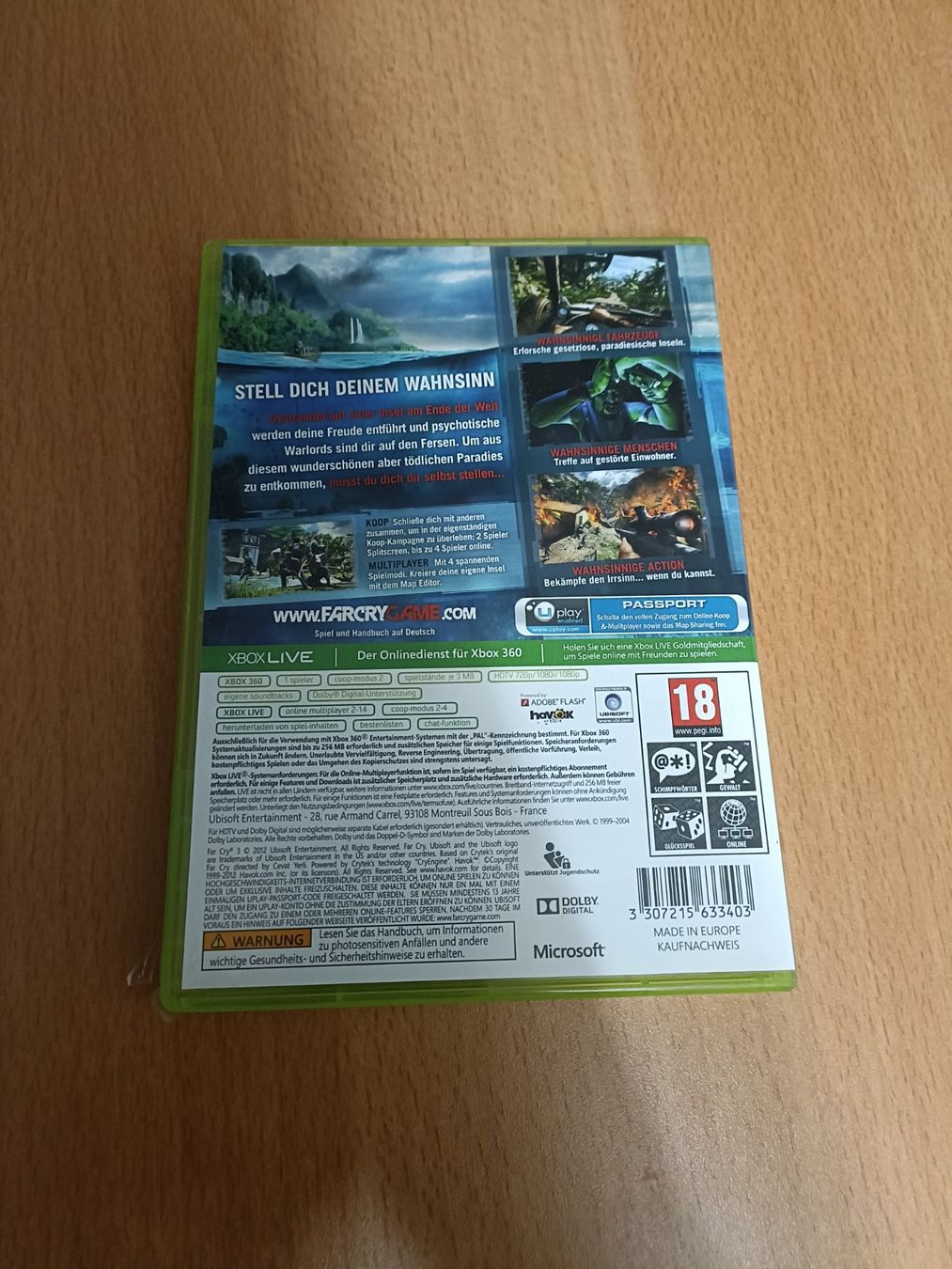 Microsoft Giochi: Farcry 3 XBOX 360 – Usato da Köniz venduto da Gamecollect 1