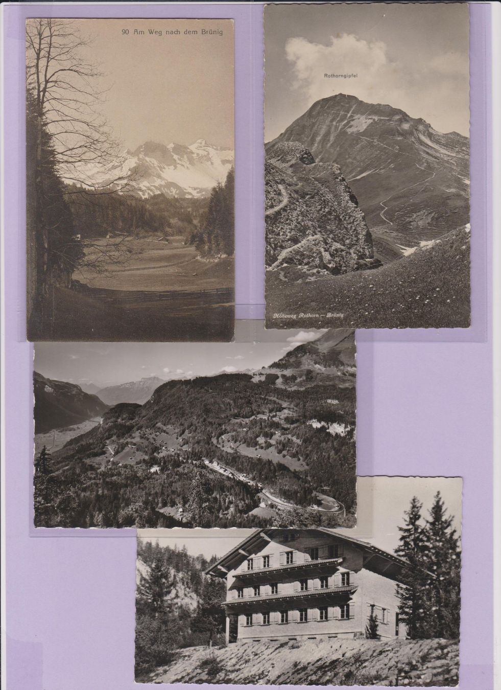Cartoline postali: Brünig   :   16 alte Ansichtskarten – Usato da Vitznau venduto da Ropaku 6