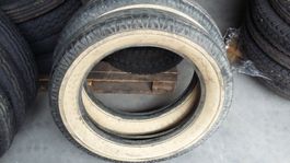 2 Oldtimer Weisswandreifen Pneu Reifen Firestone 5.25-21 4p
