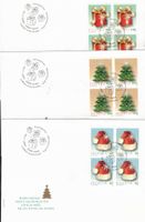 2009  FDC  4er Weihnachten  aus ABO