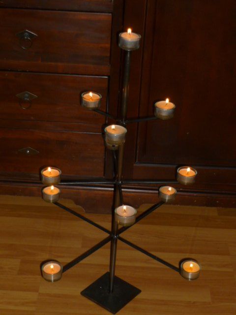 Portacandele: KERZENSTÄNDER H. 70 CM. – Usato da St.Gallen venduto da bio_2ph5 3