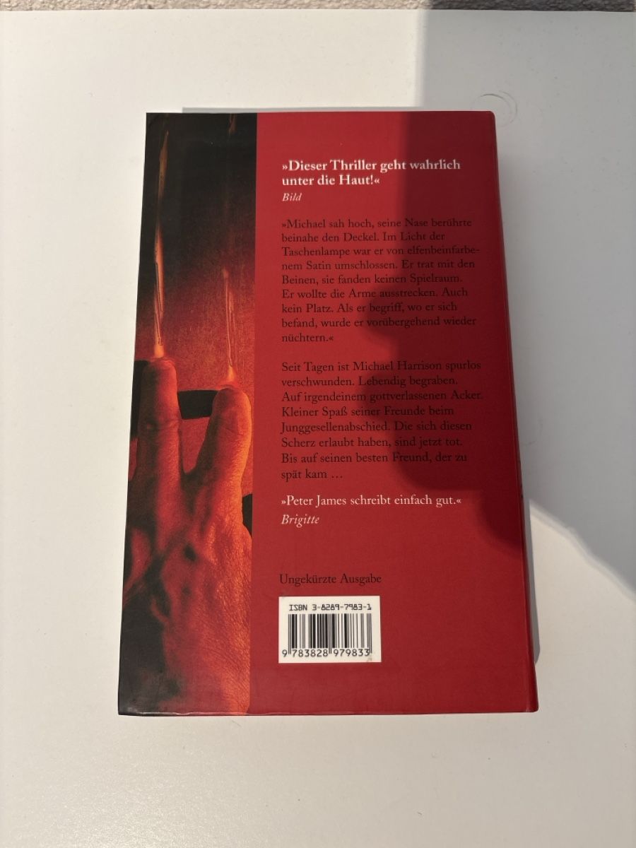Livres: Peter James - Stirb ewig, neuwertig  – Neuf (Voir description) à Adliswil par ninotschka7 2