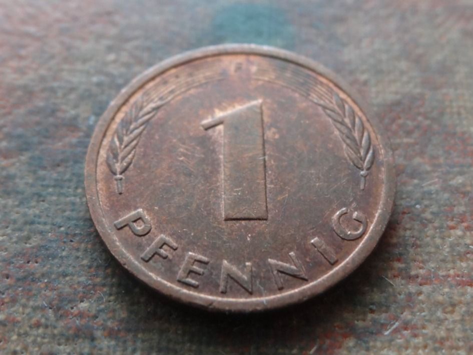 Tutti le monete: DEUTSCHLAND 1 Pfennig 1991 – Usato da Romanel-sur-Lausanne venduto da Swift13 1