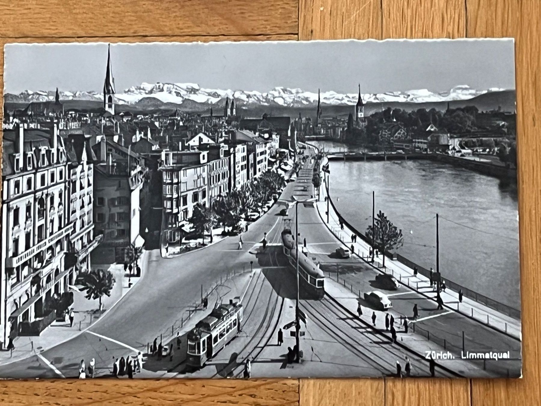 Ansichtskarten: Zürich Limmatquai, uralt – Gebraucht aus Romanshorn von luxcollect
