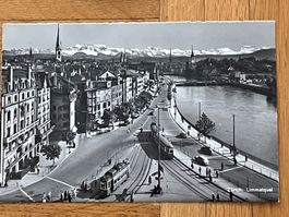 Zürich Limmatquai, uralt