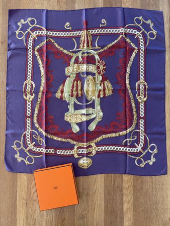 Hermès Paris Carré 90 «Bride de Cour»