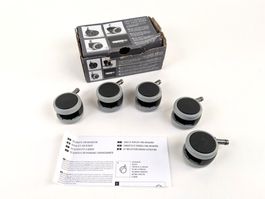 TOPSTAR Hartbodenrollen 10mm / 55mm