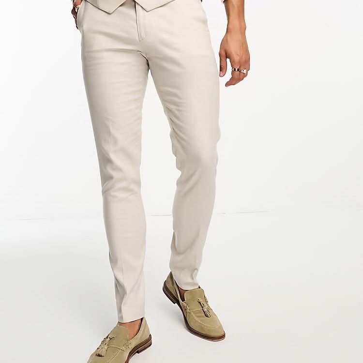 Asos Pantaloni: ASOS Anzughose Leinen 33/32 – Usato da Allschwil venduto da Blumergg 1