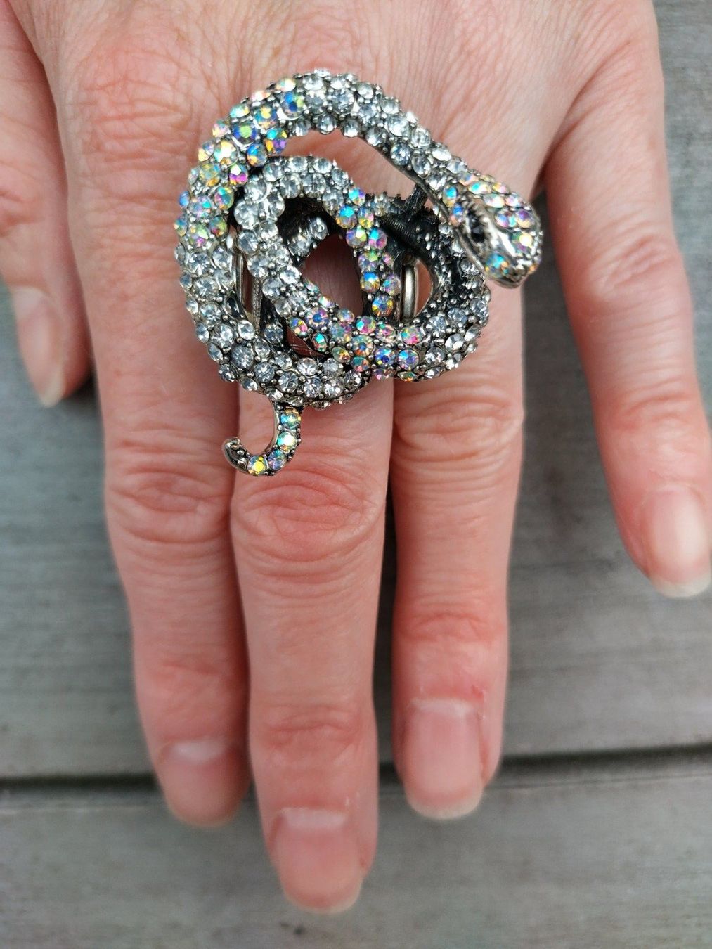 Anelli: Fingerring Schlange – Nuovo (secondo la descrizione) da STEFFISBURG venduto da Sumerstorm