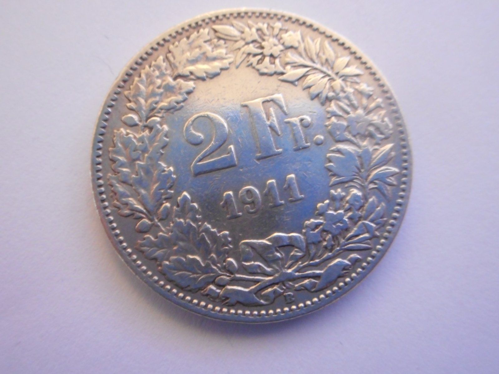 Alle Münzen: 2 Fr. 1911  silber – Gebraucht aus Kriegstetten von pizlad2010 1