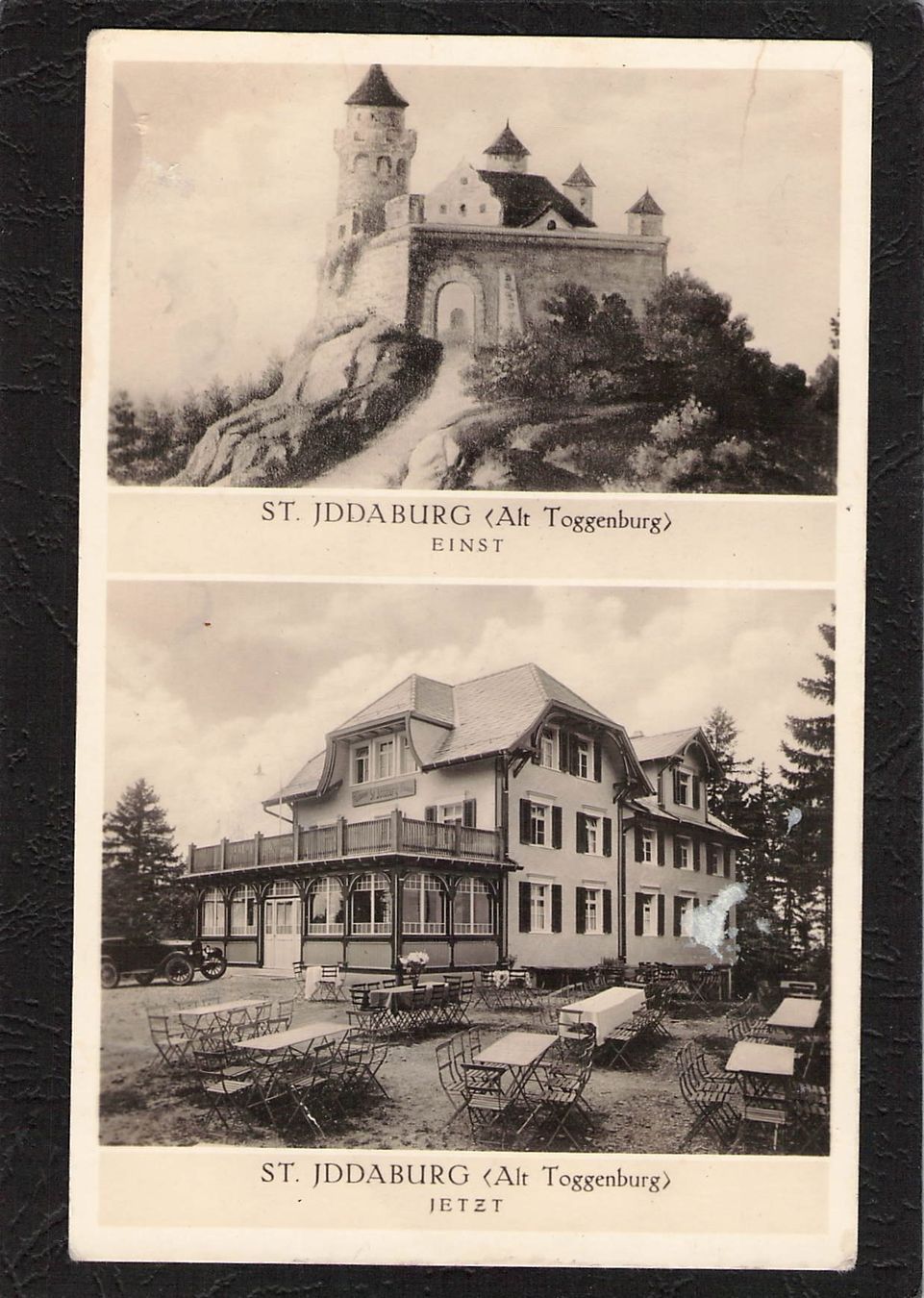 Ansichtskarten: .St.Jiddaburg Alt Toggenburg SG – Gebraucht aus Reichenburg von Pipo-67