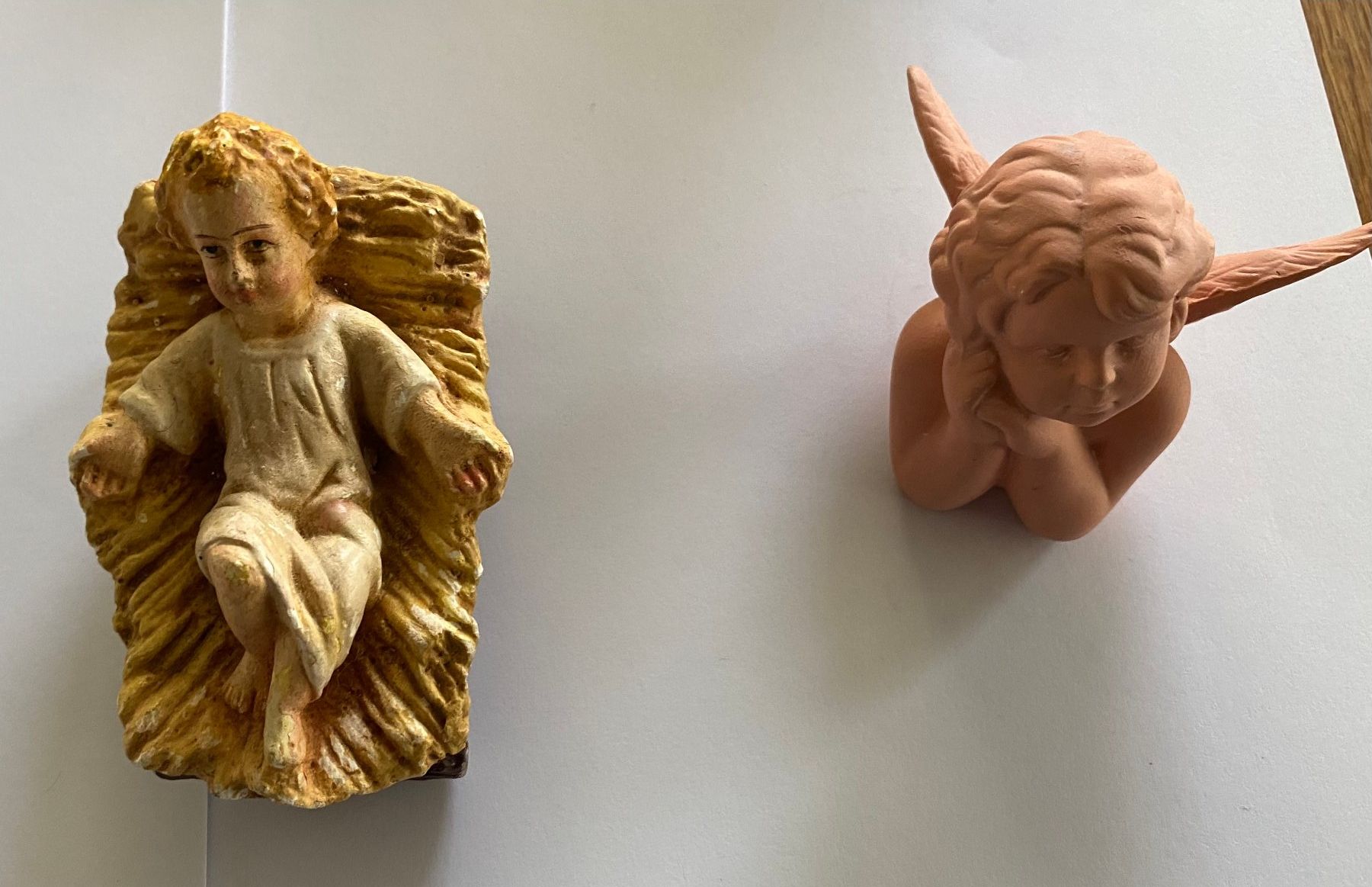 Tutte le decorazioni: Krippenfiguren aus Ton – Usato da Gunzwil venduto da veit01 5
