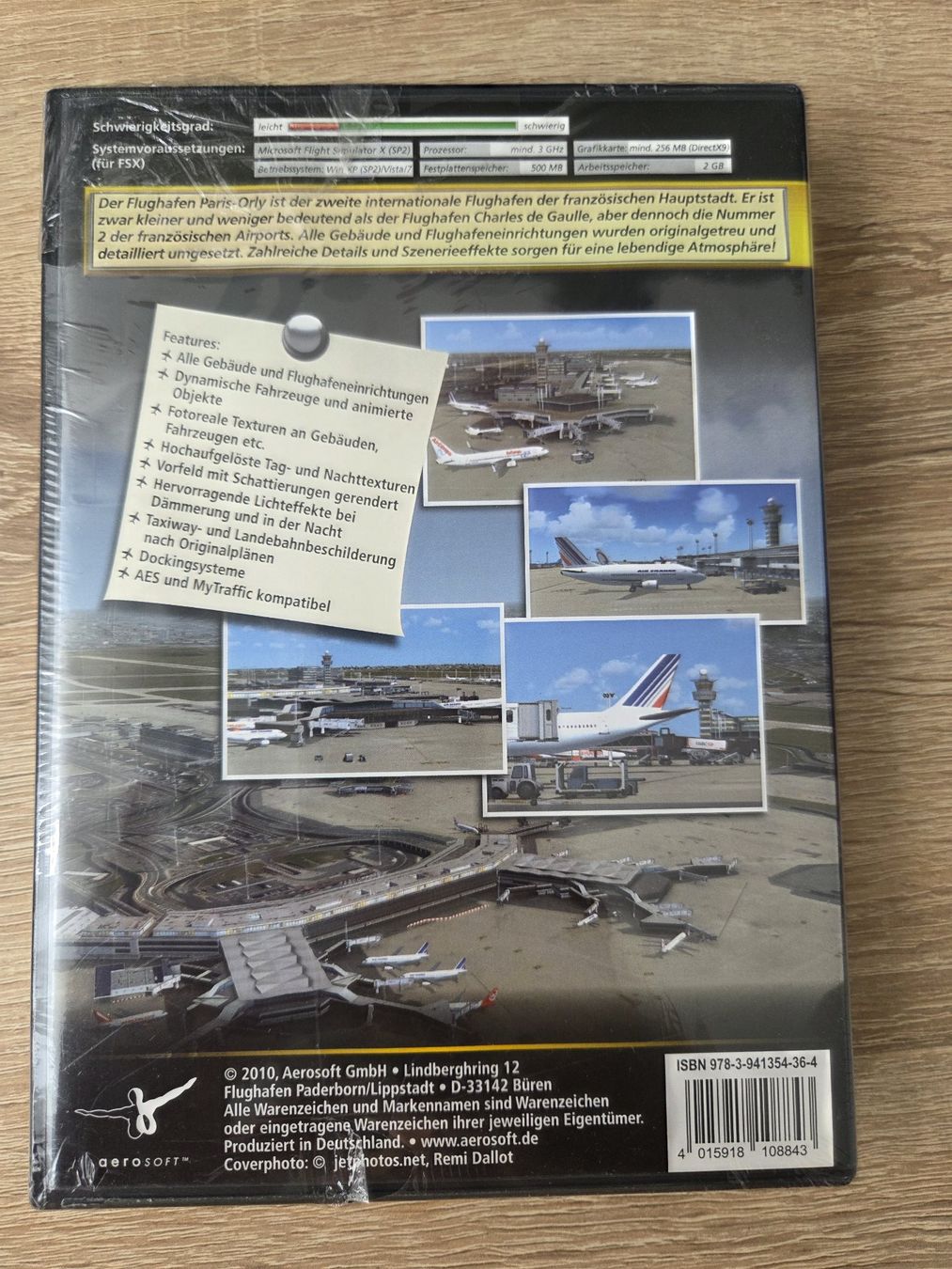 Giochi: Mega Airport Paris Orly for Flight Simulator X - PC - NEW – Nuovo e nell'imballaggio originale da Carouge GE venduto da Franllo 1