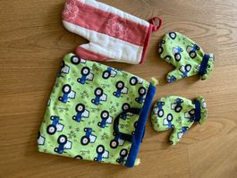 Backhandschuhe und Tasche für kinder