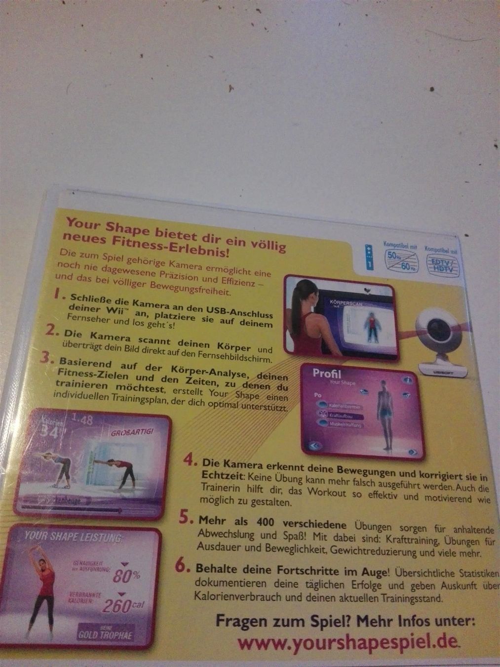Nintendo Giochi: Your Shape  (Wii)            -ohne Cam- – Usato da St. Gallen venduto da elk2020 2