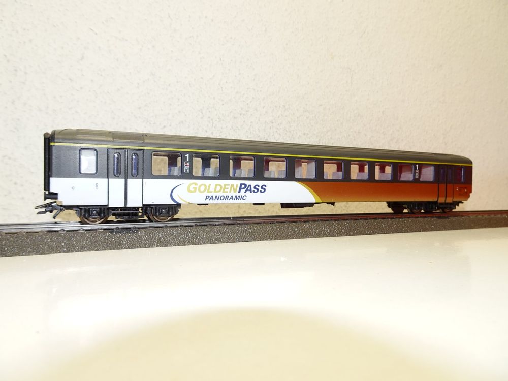 Rivarossi Personenwagen EW1 Golden Pass 826-6 HO R3726 (Gebraucht) in ...
