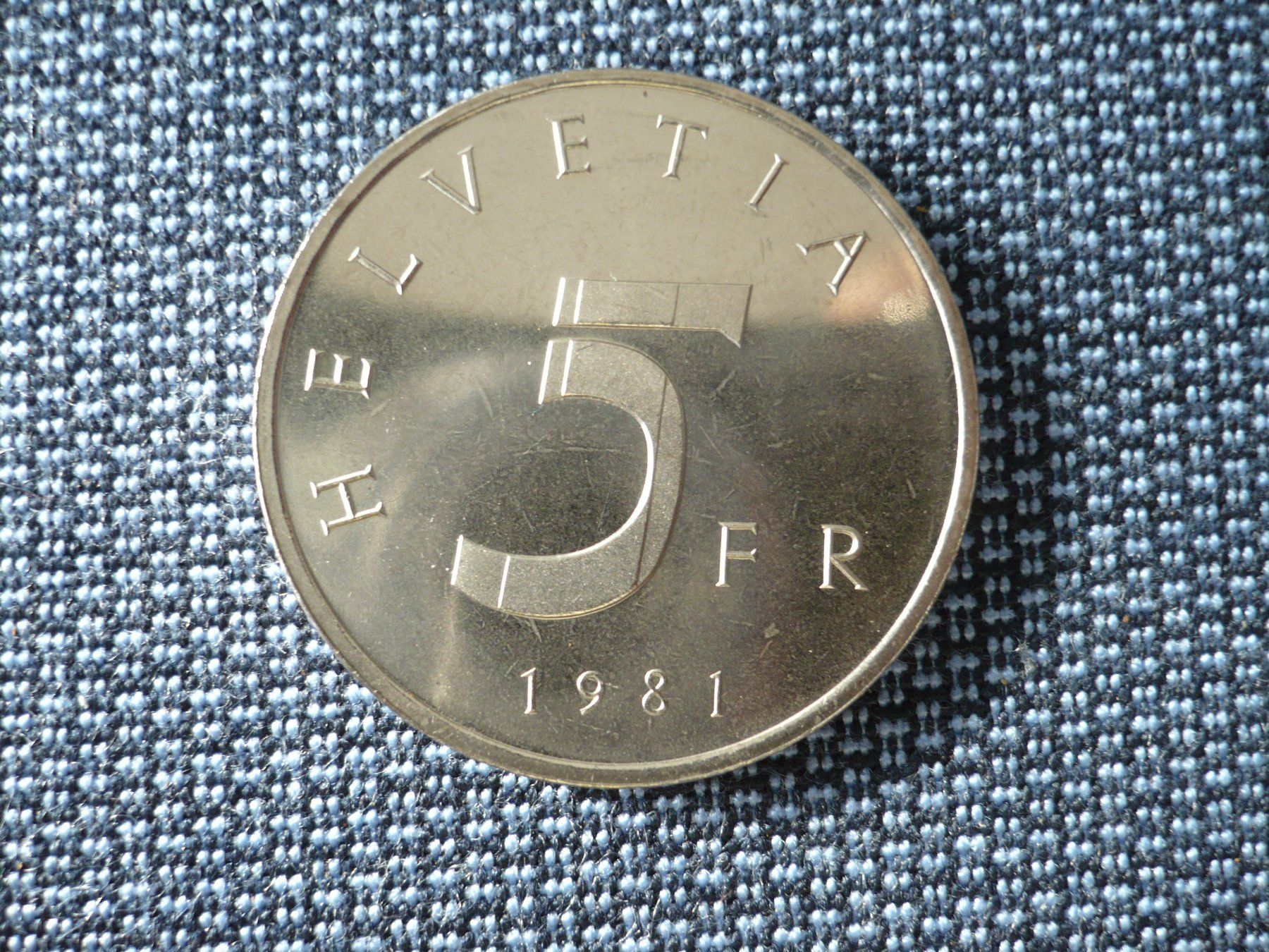 Tutti le monete: 5 Franken 1981 Stanser Verkommnis – Usato da Winterthur venduto da kormorans