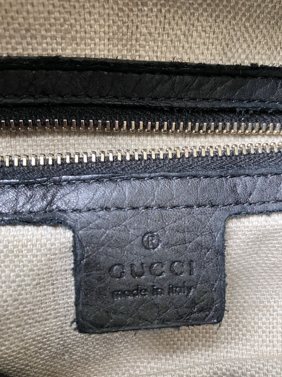 Gucci Borse da donna: Gucci Lederbeutel mit Metallornament – Usato da Triesen venduto da Einstein011 2