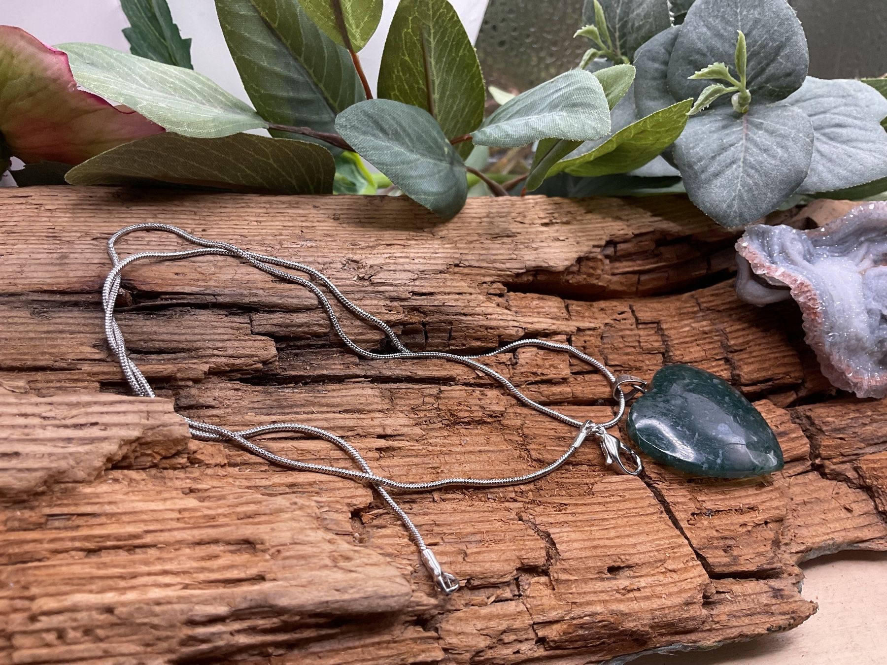 Catenine: Moosachat Anhänger an Kette – Usato da luzern venduto da Alpendorf1 4