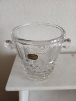Vintage Eiskübel Glaskübel Kristall Höhe 14 cm von Bohemia