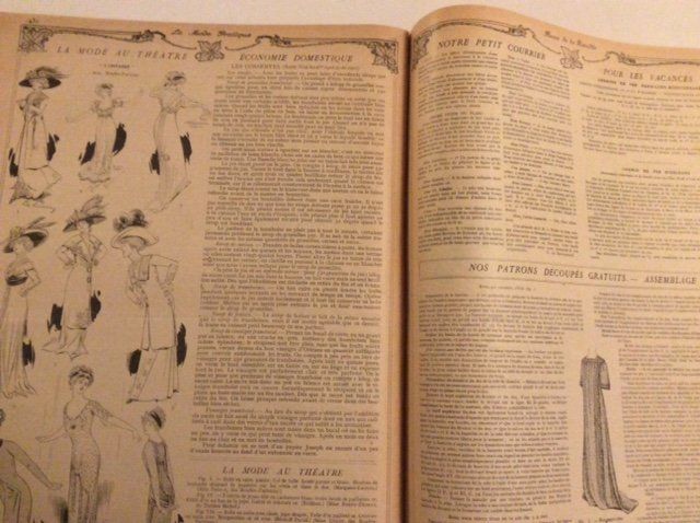 Riviste & Magazine: Journal sur la Mode 1909 – Usato da Genève venduto da edelweiss1900 7