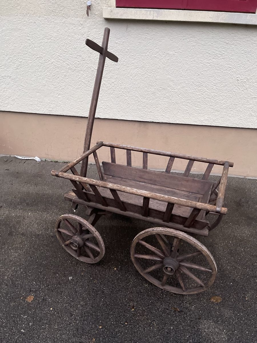 Schubkarren: Antiker Leiterwagen / Bollerwagen / Handwagen – Gebraucht aus dietikon von fernando011