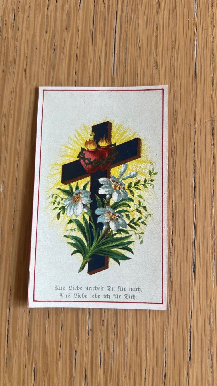 Foto & Immagini: Alte Andachtskarte, Heiligenbild, religiös, antik, selten – Usato da Schübelbach venduto da Dolly990_2