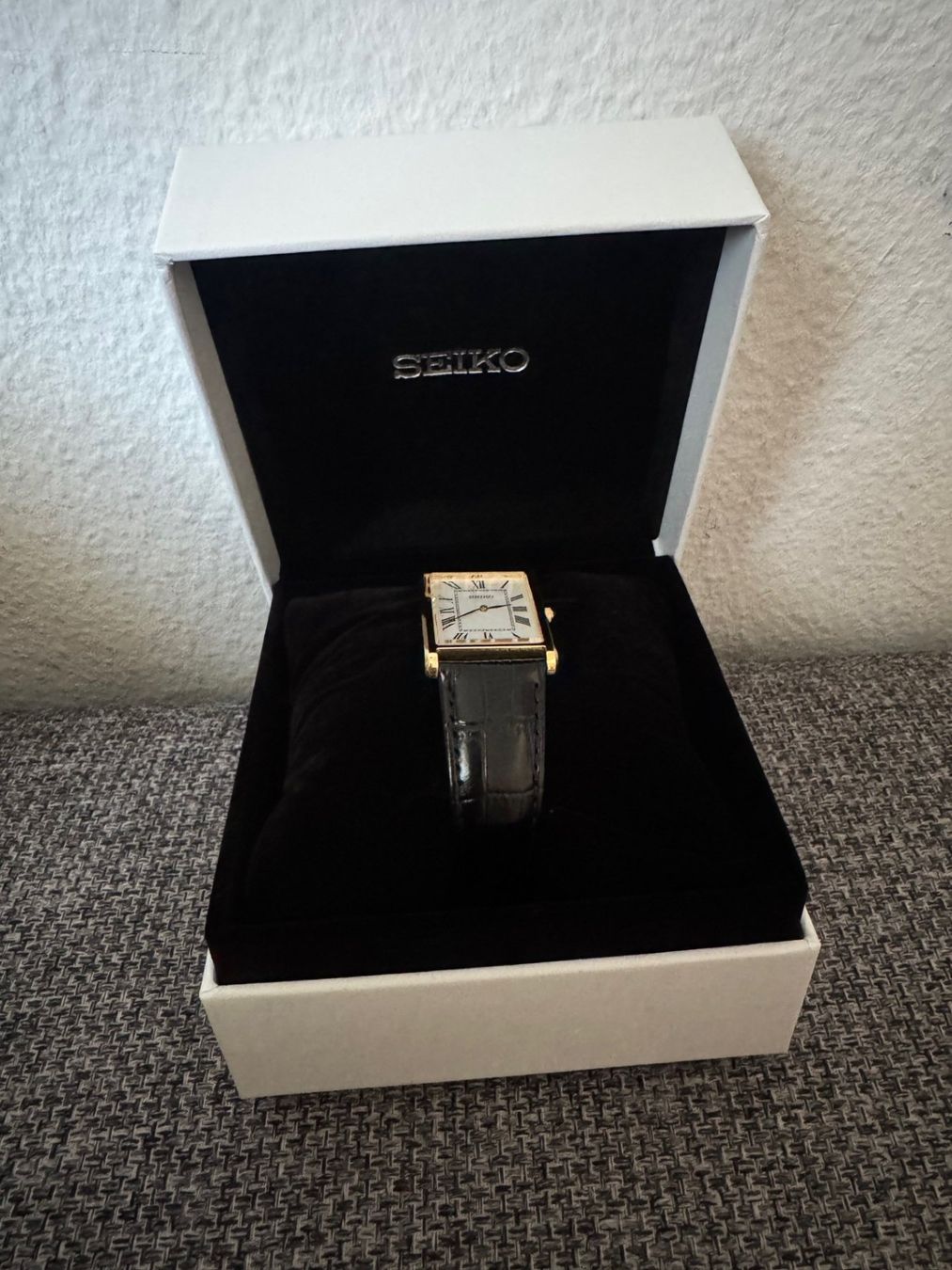 Seiko Orologi: Seiko Conceptual Classic Square Gent – Nuovo (secondo la descrizione) da Neuenhof venduto da H.mot 2