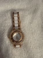 ⌚ Elegante Damenarmbanduhr – Weiß & Roségold